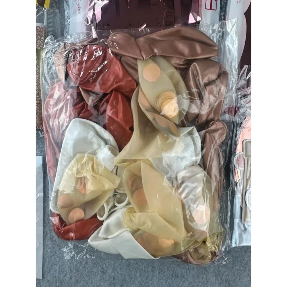 New Happy Birthday Girl Rose Gold Party Decoration Set